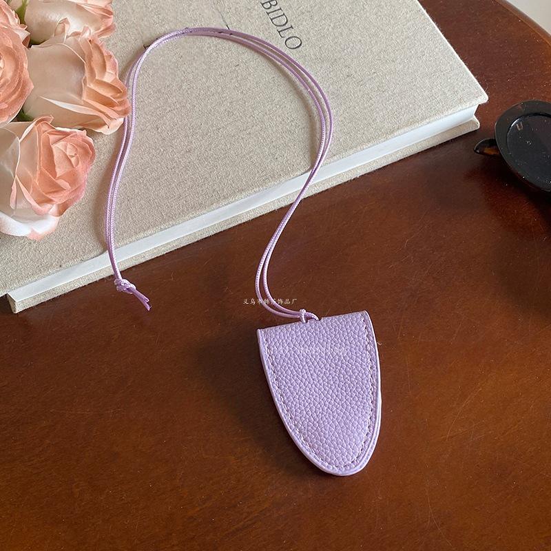 Versatile Magnetic Leather Sunglasses Clip Necklace and Sweater Chain