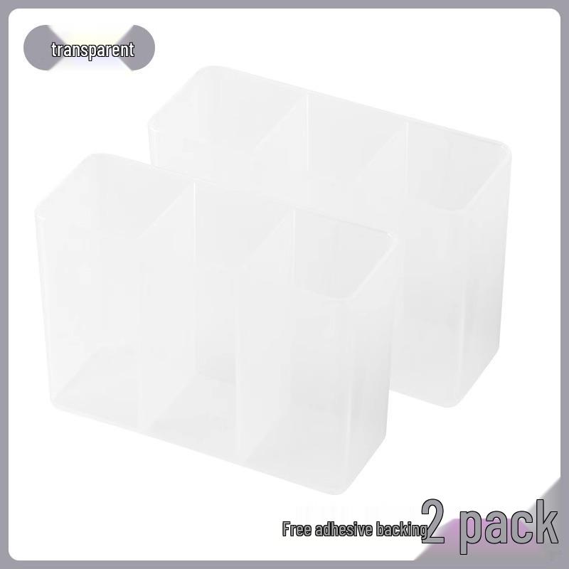 Three-Compartment Wall-Mounted Mirror Cabinet for Bathroom Storage