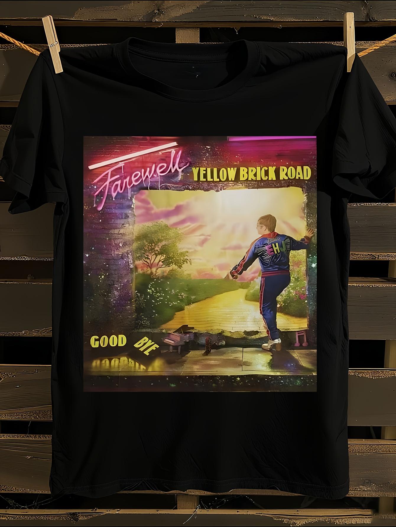 Elton John Farewell Tour Yellow Brick Road Tshirt XXL
