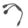 RJ45 Ethernet Adapter Cable Extension 1 to 2 Port Excellent Connection Transmission Good Signal Ethernet Socket Adapter