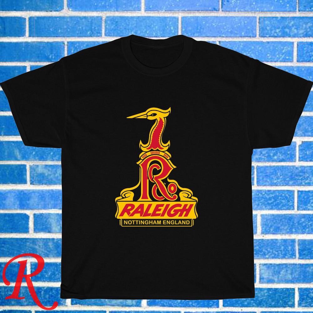Nové logo britského jízdního kola Raleigh Černá/Šedá/Námořnická modrá Velikost S-3XL Unisex tričko