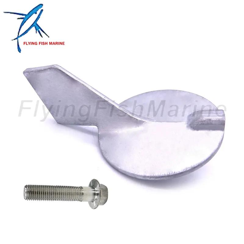 67F-45371-00 688-45371-00 688-45371-01 Tab Trim Anode for Yamaha Boat Motor 60HP 65HP 70HP 75HP 80HP 85HP 90HP,