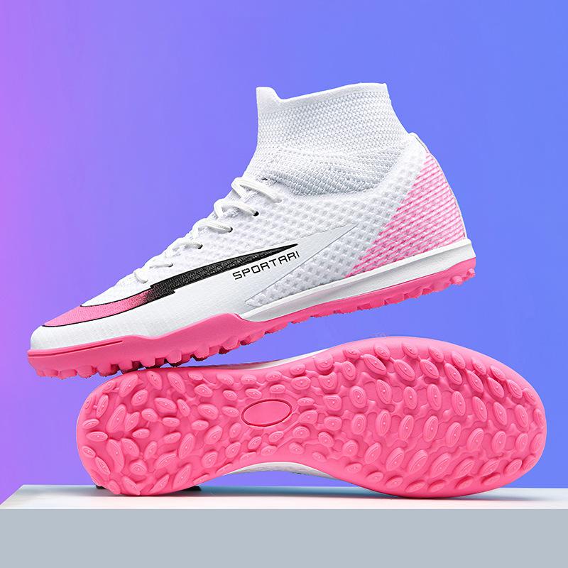 Adult children outdoor lawn sports training competition football shoes men and women long broken nails