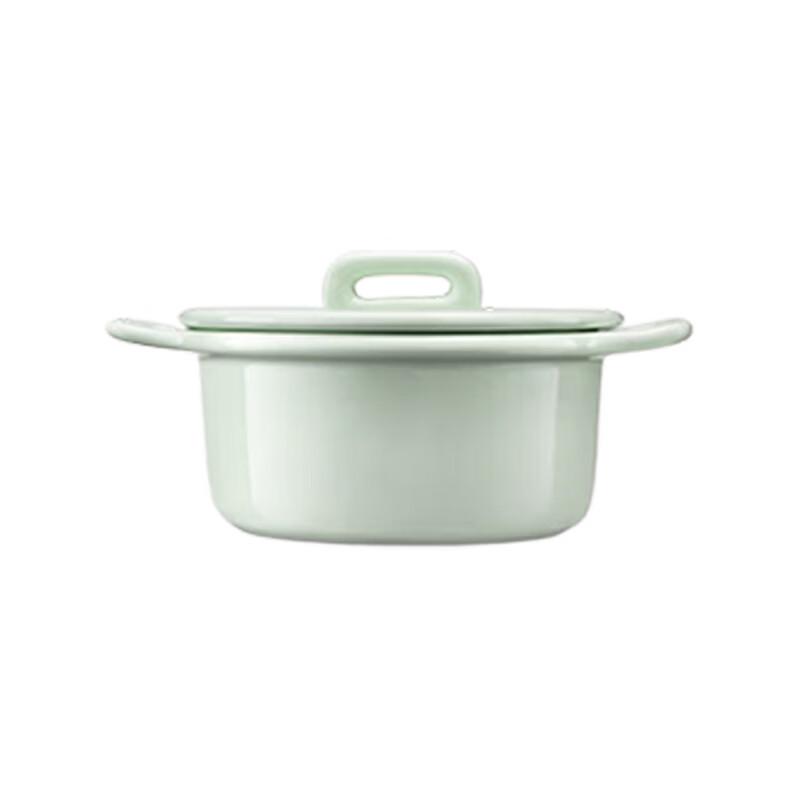 Buydeem CT1002/A2 Double-Handle Ceramic Stew Cup