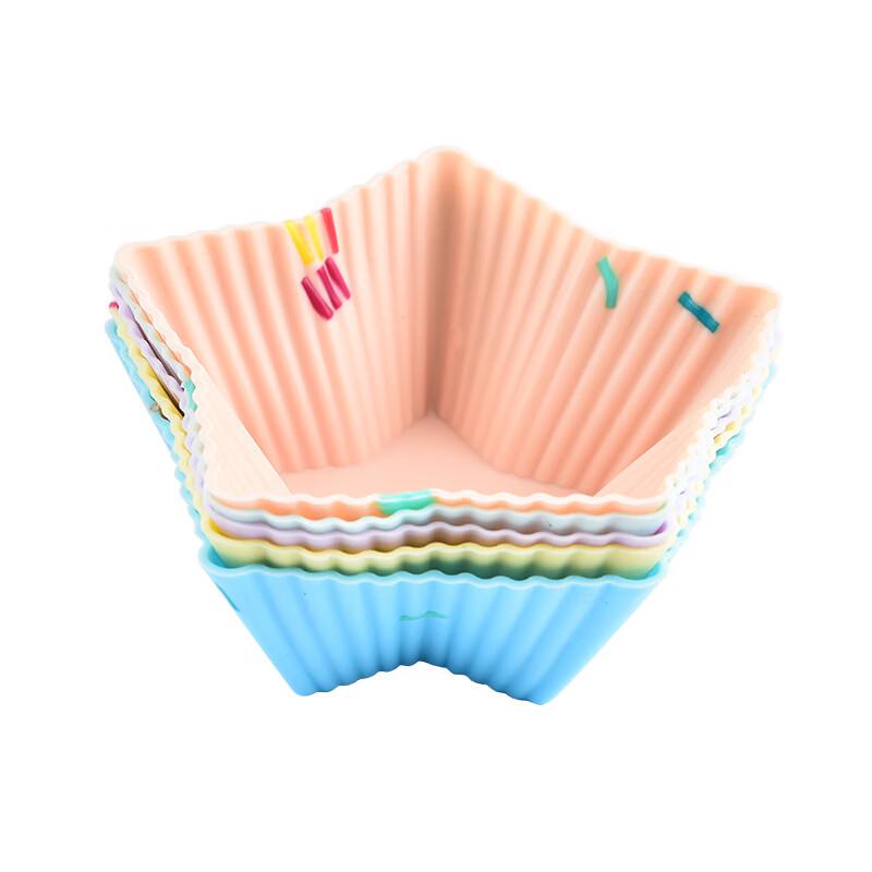 MDNG Silicone Square Muffin Cups for Baking