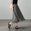 SOFSIL Women's Retro Plaid High-Waisted A-Line Skirt