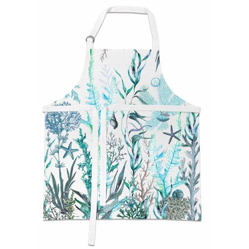 

Michelle Design Works Salon Apron, 100% Cotton, Perfect for Cooking, Housework, and More. Stylish, Simple, and Elegant Design. A Delightful Tableware