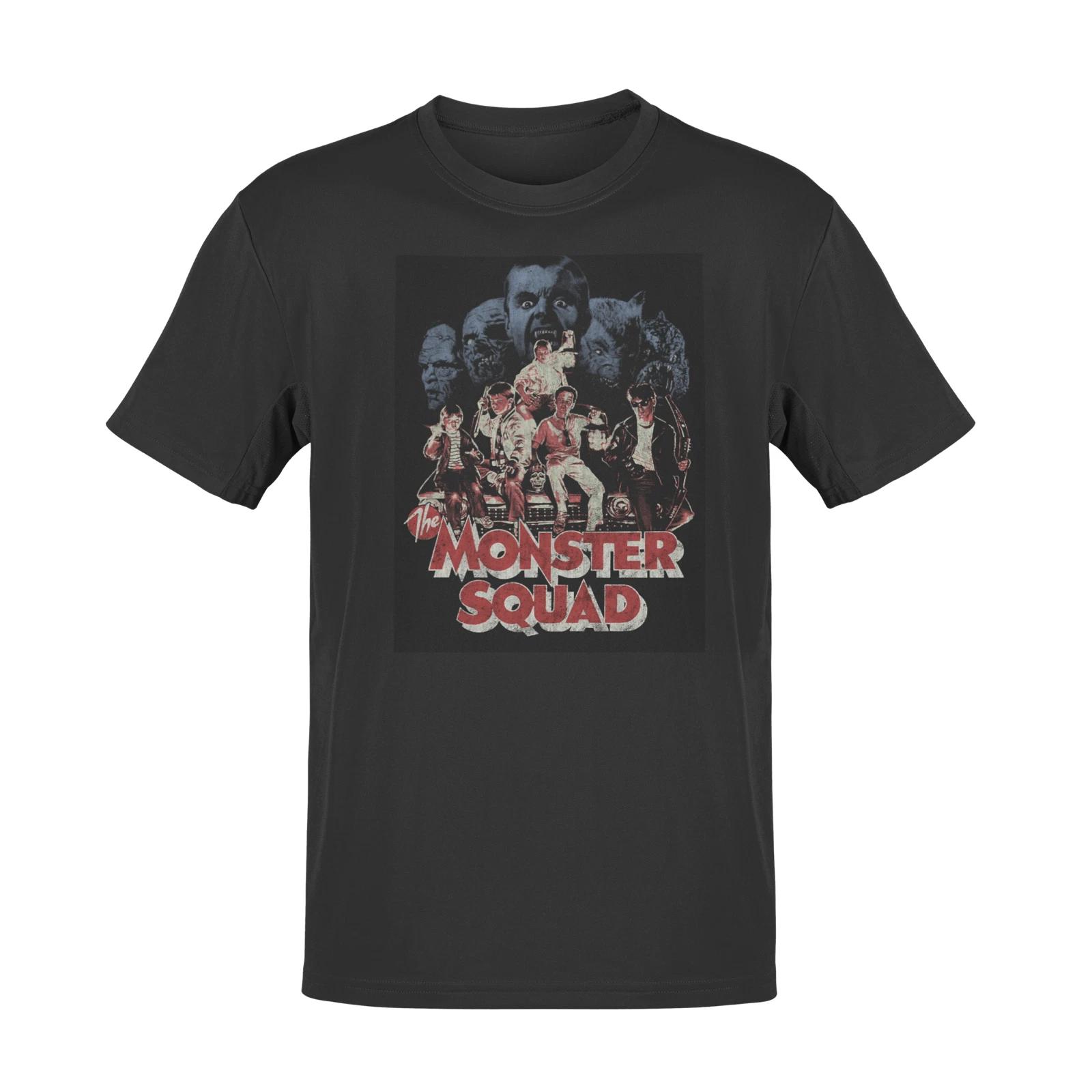 monster squad tv show Christmas birthday halloween funny gift t shirt 4XL