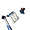 4-in-1 Electric Cleaning Brush with 4 Different Brush Heads for Cleaning Kitchen Bathroom Living Room