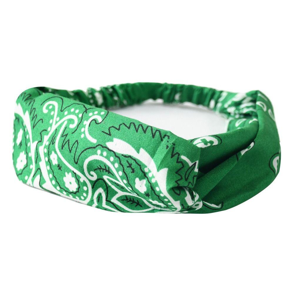 Cashew Print Cashew Nut Print Headband Boho Bandanas Elastic Headband  Dance