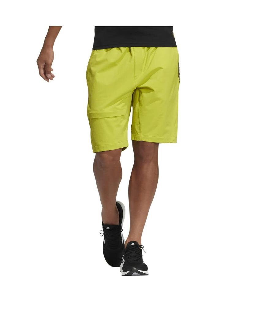 Adidas Tech 3D Woven Unity Lime Size Men's Shorts, CB869, (HE9933), J/S