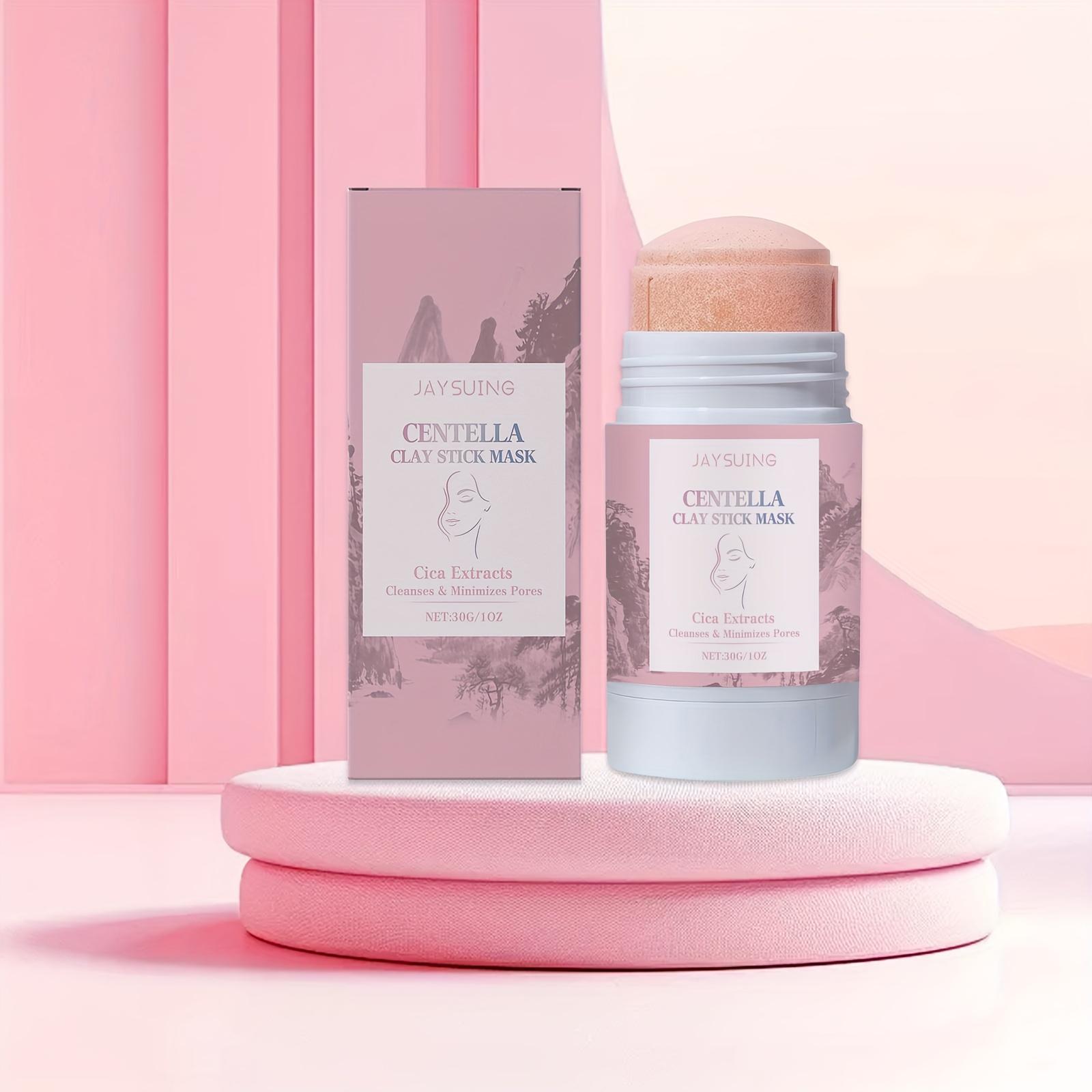 

30g Centella Asiatica Clay Stick Mask | Gentle Cleansing, Moisturizing Gel for All Skin Types, Alcohol-Free, Ideal for Gifts. 1pc