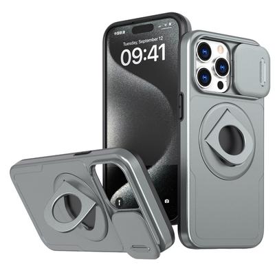 Nuovi Stili alla Moda Custodia Magnetica per iPhone 15 14 13 12 11 Pro Max X XR XS Max 7 8 Plus Staffa Multifunzionale Cover Posteriore