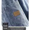 2026 Neue Trendmarke Herren Umlegekragen Jeansjacke, Frühjahrs- und Herbstoberteil, Hochwertige Herbstjacke im Hemdstil