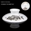 Gaiwan Teacup with Lid: White Porcelain Ceramic Tea Brewing Bowl, 7.5CM, Kung Fu Tea Set Accessory.