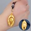 Hanging Rotating Keychain Chinese Style Car Keychain Creative Zodiac Keychain  Gift