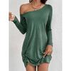 Nuovo Abito Stampato Moda Donna Comodo Sexy Elegante per Vacanze Primaverili ed Estive, Pendolarismo Quotidiano, Lavoro
