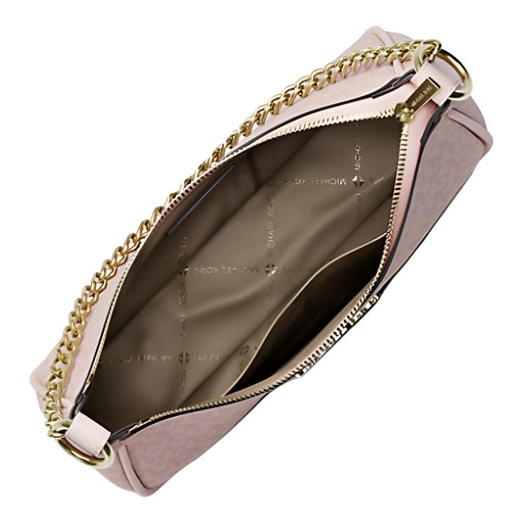 Michael Kors Coated Canvas With Polyester And PU Handbag Small Women's Powder Blush 35R6GTVC5V-POWDER BLUSH