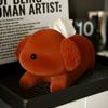 Plush Dog Tissue Box Decoration, Living Room Dining Table, Coffee Table, Resin Plush Paper Box, Tissue Box, Table Decoration