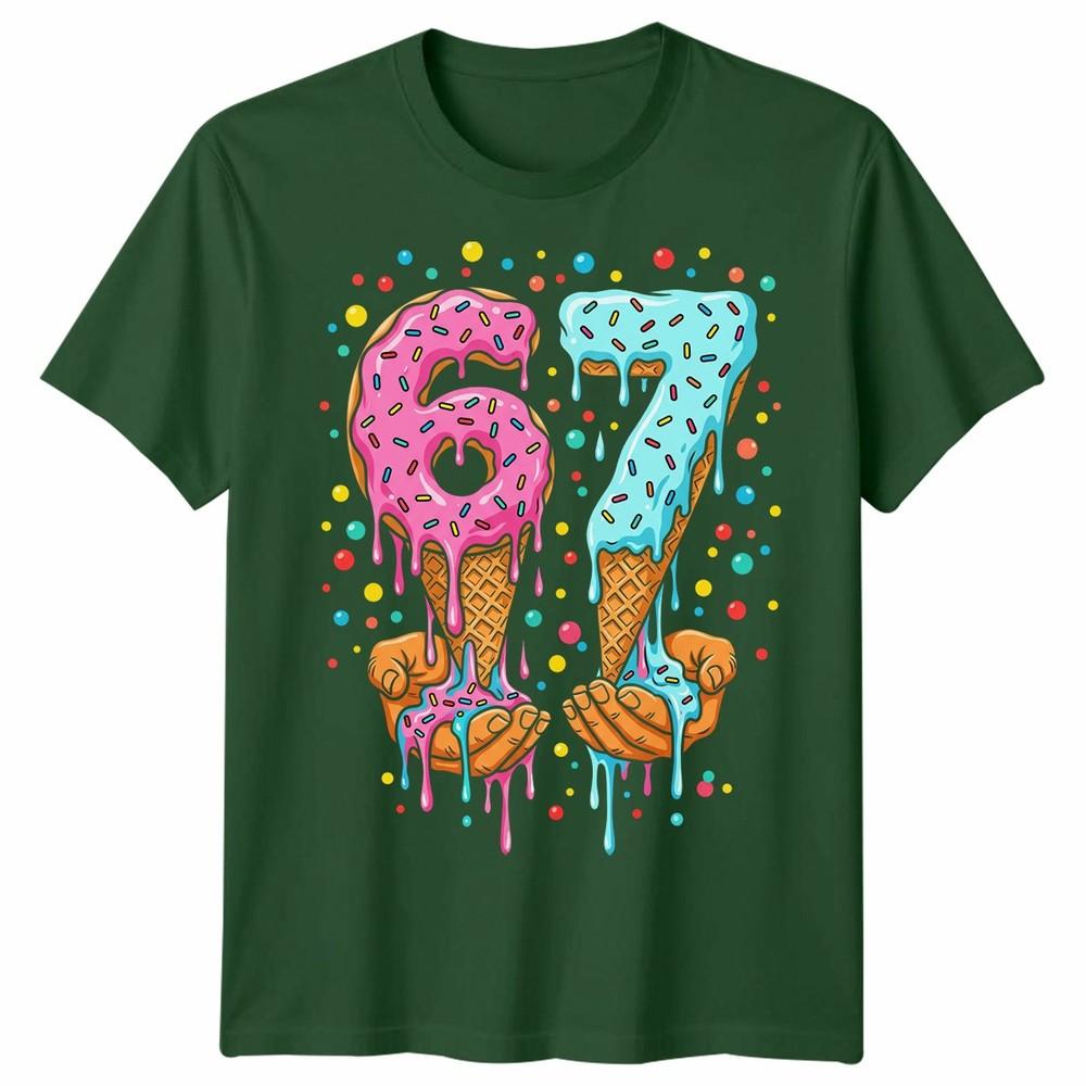 Funny Spotty 67 Unisex T Shirt Six Seven Dotty Spot Tee Graphic Top