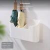 2design Plastic Umbrella Stand, Entryway Storage Rack, Draining Indoor Organizer