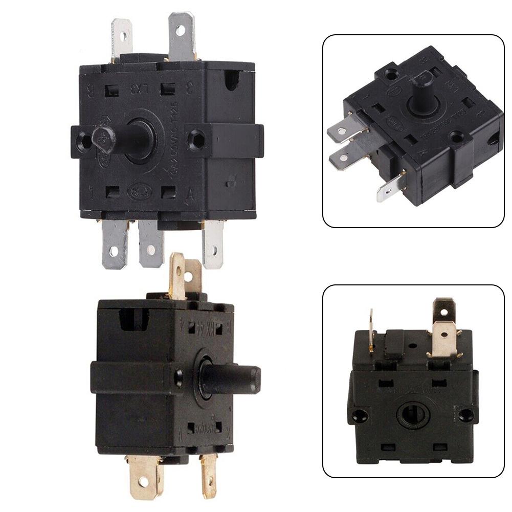 3 Pin 5Pin Selector 250V 16A Electric Heater Heater Parts Heater Switches Electric Heating Gear Switch Electrical Equipment