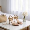 Fashion Womens Open Toe Sandals With Thin Heel For Casual Summer Wear