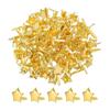 100-piece/set Paper Clasps Split Pins Brads Star Metal Brads Decorative Metal Sealing Clips for Crafts Paper Clasps