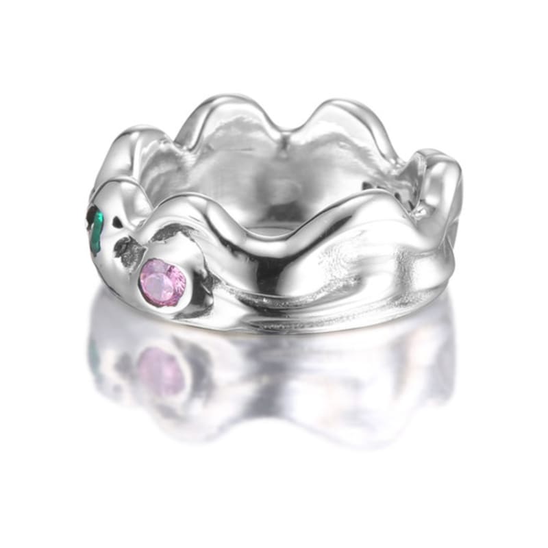 Anonymous Artisan Chewing Gum Silver Ring