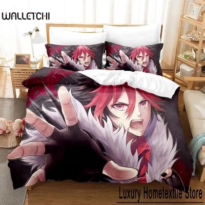 Anime Parure De Lit Bed Show By Rock! Bedding Set Single Twin Full Queen King Size Bed Set Adult Kid Bedroom Duvet Cover Sets