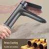 OEING Gun Grey Tall Basin Faucet Bathroom Kitchen Tap Accessories