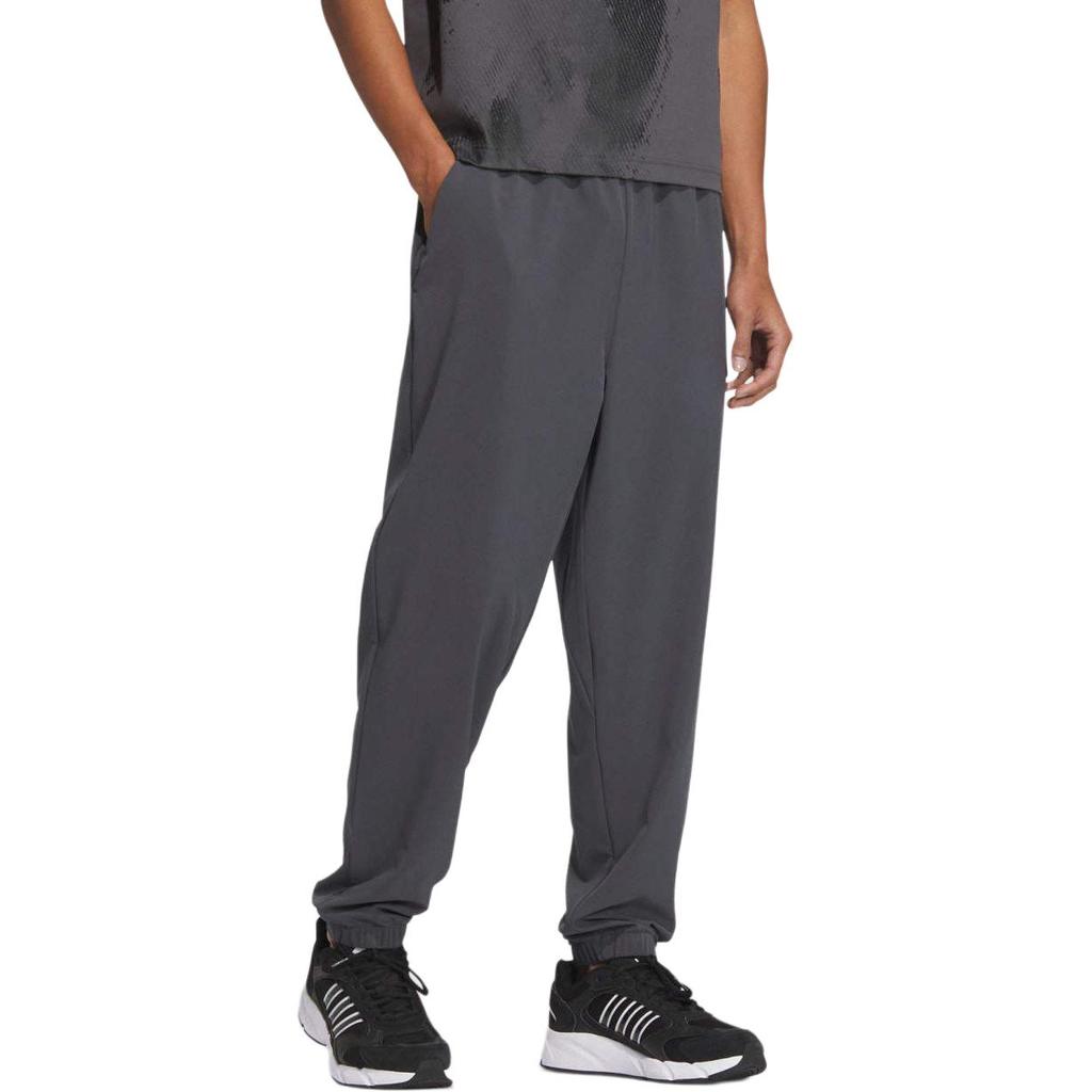 Adidas SS24 Casual Pants Unisex Solid Dark Gray/Black JJ1302