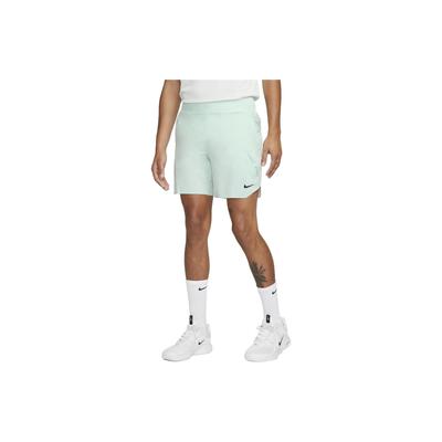 Court Dri-FIT Slam Logo Print Mid-Rise Fitted Drawstring Comfortable Sports Shorts Men Shorts Emerald-Ice DX5532-346