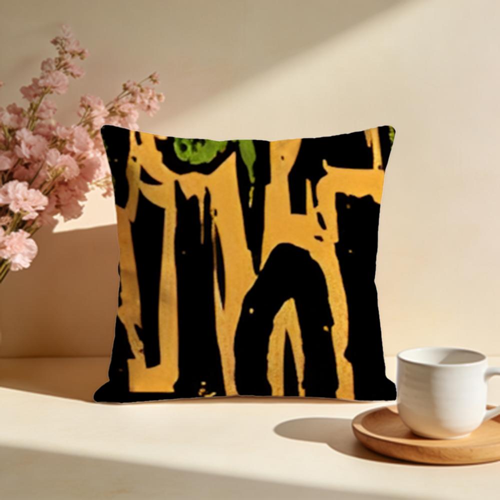 Fashion BBring Me The Horizoner Cushion Cover Stylish Washable Pillow Cover Ideal for Couch Bedroom Car Decoration