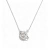 Sparkling Diamond Star Necklace: 999 Sterling Silver, Luxury Zirconia Planet Pendant, Clavicle Chain
