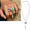   Fishing Reel Necklace   Reel Pendant Necklace with Rotating Handle for Backpack Collectibles