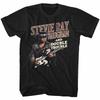 Stevie Ray Vaughan & Double Trouble Texas Flood Men's T Shirt Guitar Album Cover