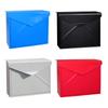 Outdoor Wall Mounted Mailbox Lockable Mail Letter Post Secure Box Postbox