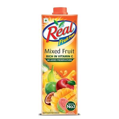 Dabur Real Fruit Power Mixed Fruit Juice 1L| No Added Preservatives