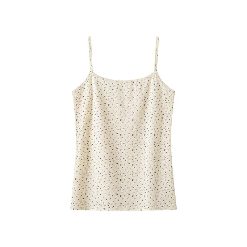 ווסט מסוגנן אלגנטיות אופנה קז'ואל H866 מודפס הולטר גינה פרחוני קטן גופיית בטן נקבה חיצונית סלים פנימית גב חשוף טופ ארבע עונות אפשר ללבוש