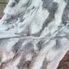 Leather Rabbit Skin Fur Throw Patchwork Blanket Warm Soft Furry Area Rug for Living Room Decor
