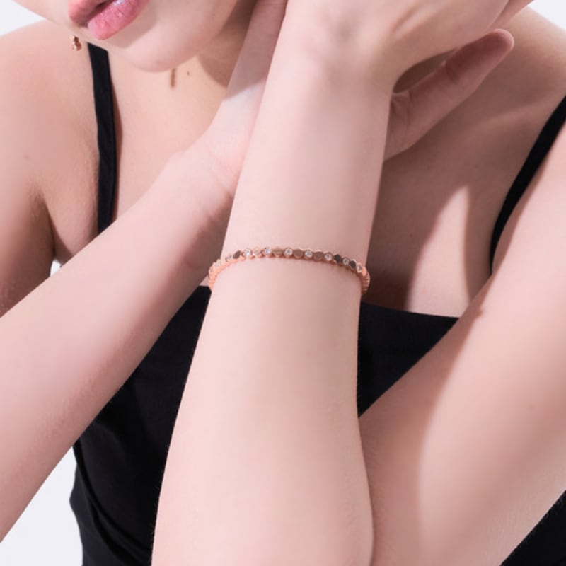 Bracciale GEIGER Jewelry Hexa Glow Rose GIBRBB003