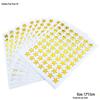 Golden Star and Flower Reward Stickers for Children - Ideal for Kindergarten Praise