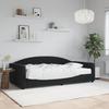 VidaXL Daybed with Mattress Black 100x200 Cm Velvet 3197288