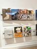 Acrylic Wall-Mounted Transparent Bookshelf for Children's Books and Magazines, Punch-Free Display Rack.