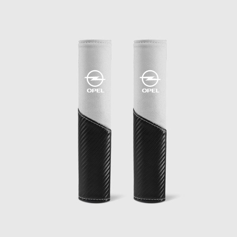 

2Pcs Car Seat Belt Shoulder Pad Protection Cover For Opel Astra G H J K F Corsa D Zafira B Insignia Mokka Regal Auto Accessories