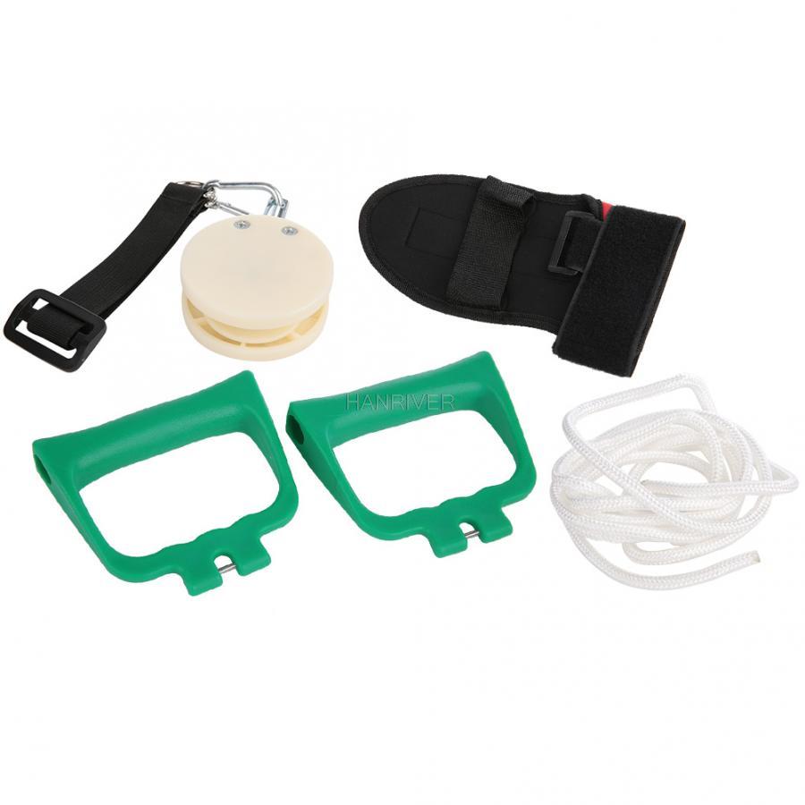 Pain relief upper limb shoulder joint rehabilitation training kit exercise door crane pulley home brace support training прозрачный