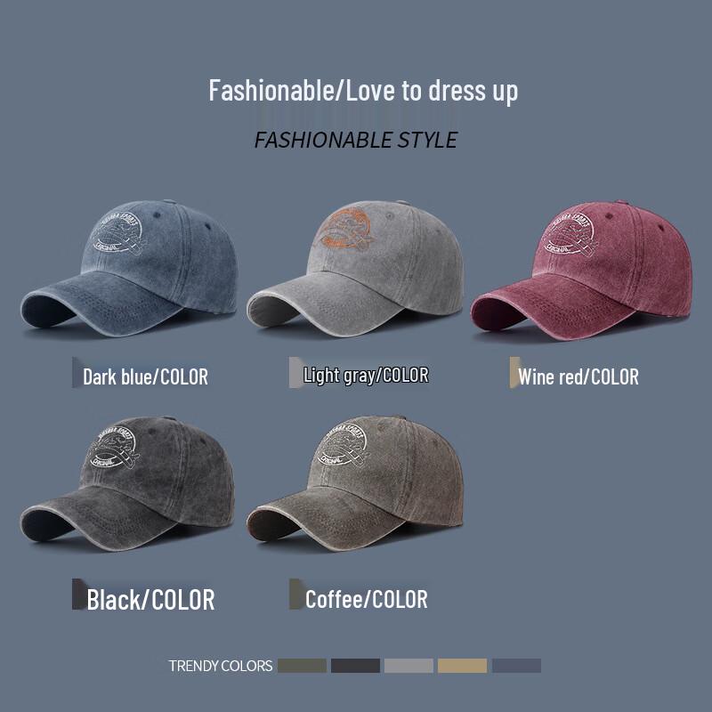 ZHENYUEQI Embroidered Vintage Baseball Cap