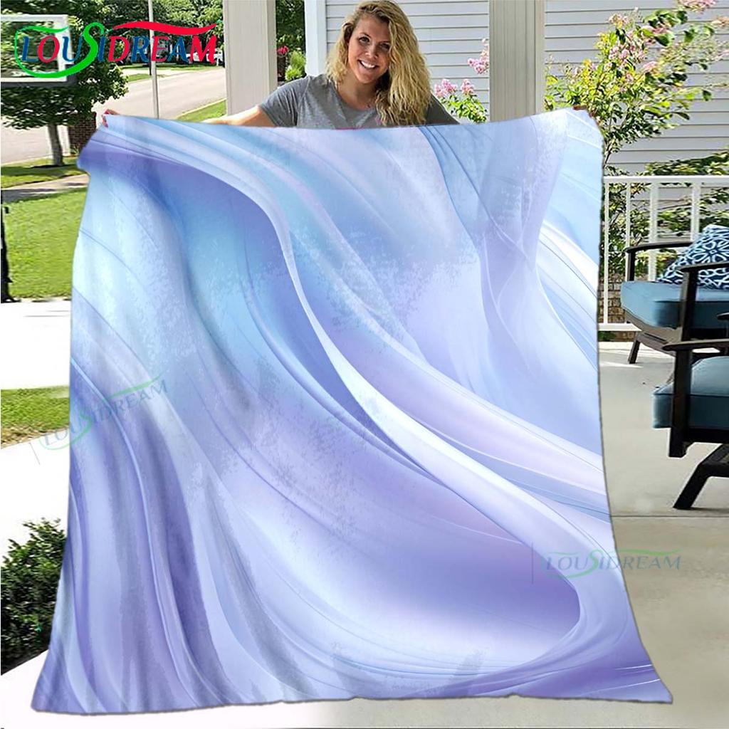 Fashion 3D Popular Mobile Wallpaper Four Seasons Blanket Sofa Cover Travel Bed Plush Blanket Travel Office Break Blanket Gift