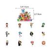 Cartoon ONE PIECE Luffy Theme Party Supplies Balloons Flags Cake Decorations Household Goods